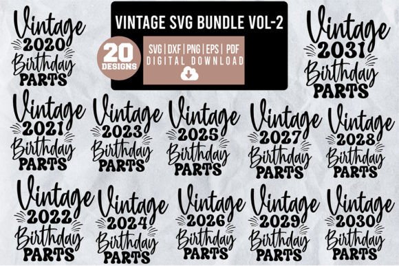 Download Vintage SVG Bundle Vol-2 - Vintage svg bundle Collection