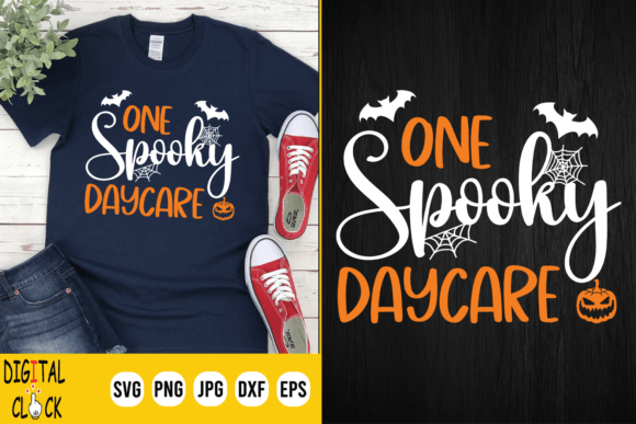 Download One Spooky Daycare  Funny Halloween SVG - Premium Resources