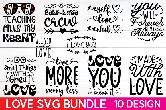 Download Love Svg Bundle - Love svg bundle Collection