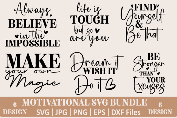 Download Motivational Quotes Svg Bundle - Motivational quotes svg Collection
