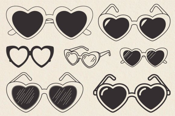 Download Summer Heart Sunglasses Love SVG Bundle. - Love svg bundle Collection