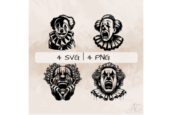 Download Clown SVG Bundle, Crying Clown PNG - Clown svg Collection