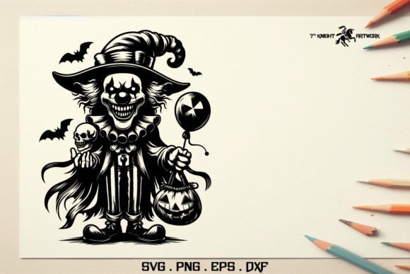 Download Scary Halloween Clown Svg - Clown svg Collection